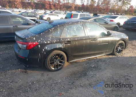 2023 Honda Civic Sport из США, поврежденный, VIN 2HGFE2F52PH545988